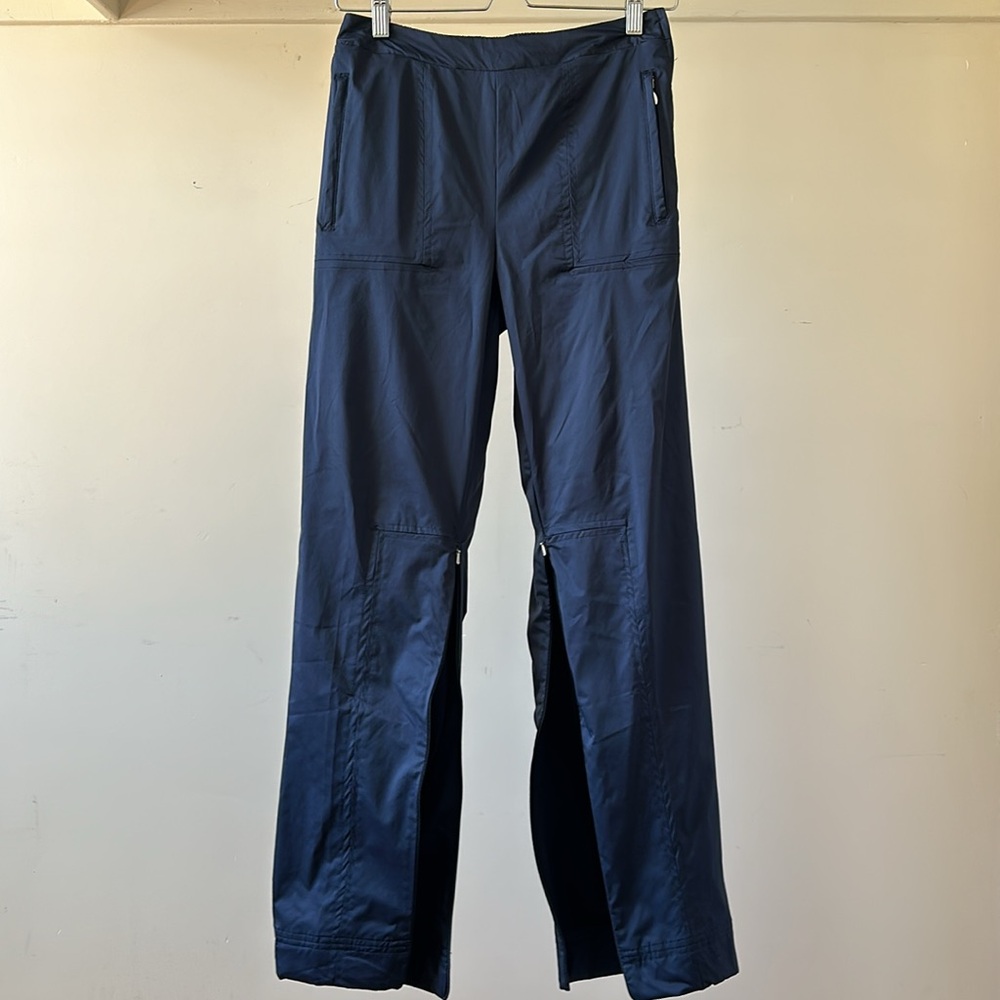 New Nike Golf 90s clima-fit windbreaker high rise ankle zip cargo insulated pant